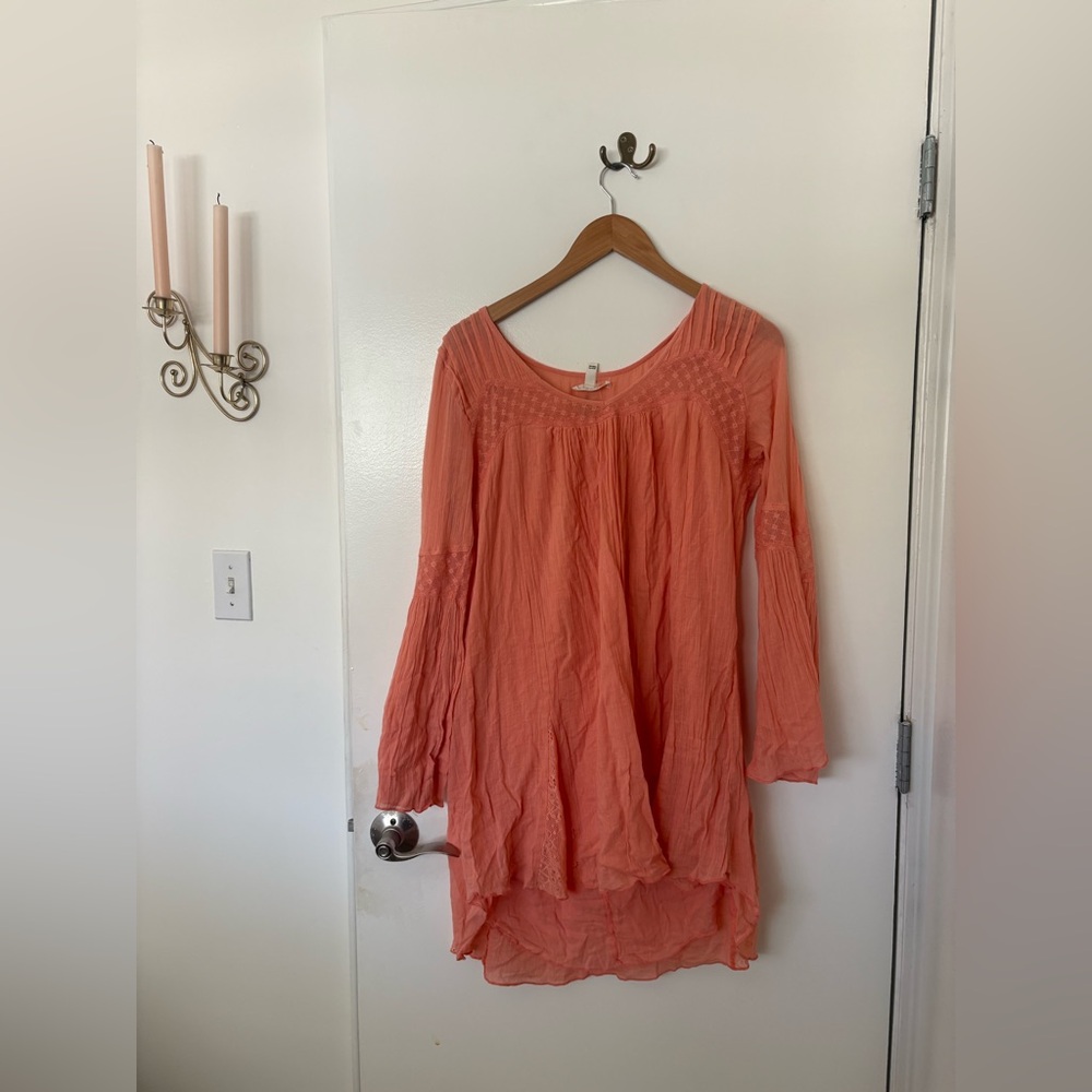 Billabong Women's coral boho dress